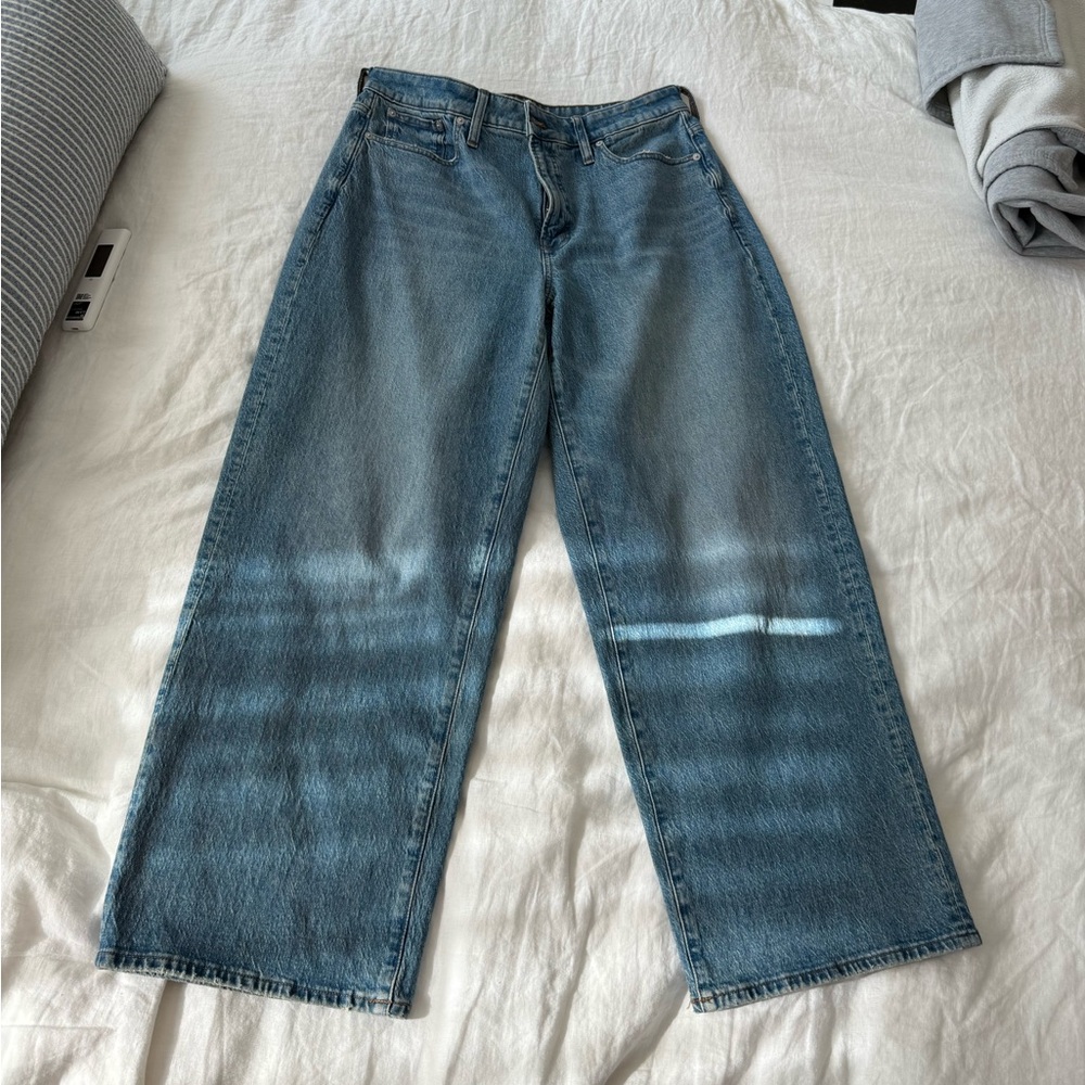 Madewell Women's Curvy Perfect Vintage Wide-Leg Jean